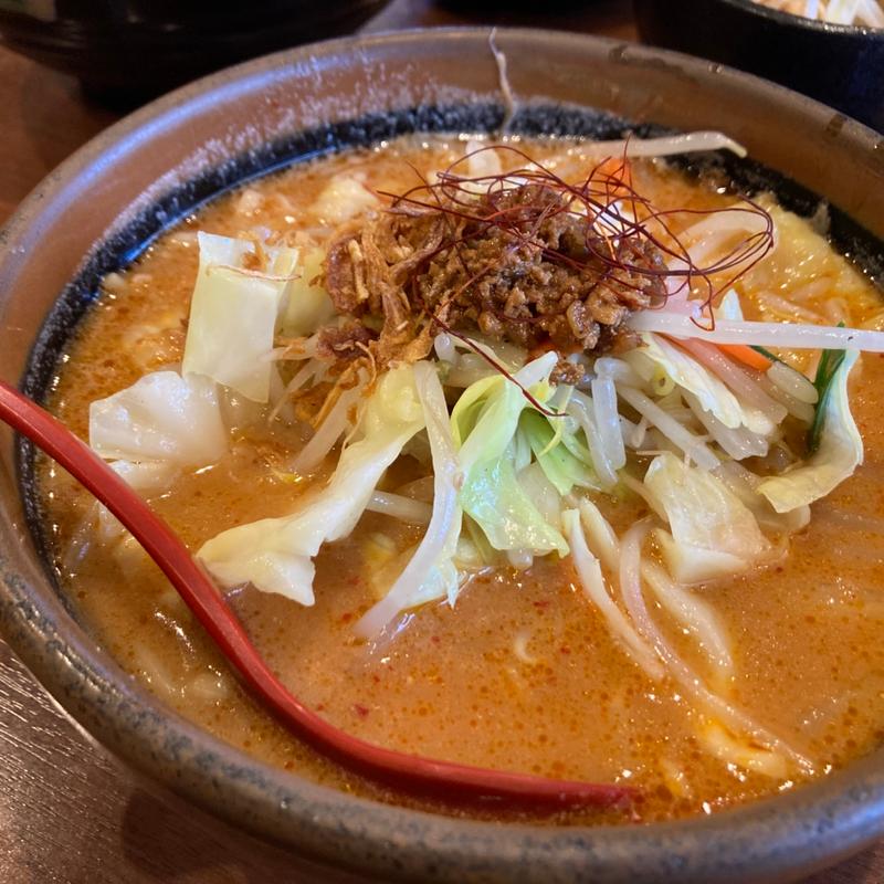 辛味噌野菜らーめん(麺場 田所商店 川口店)