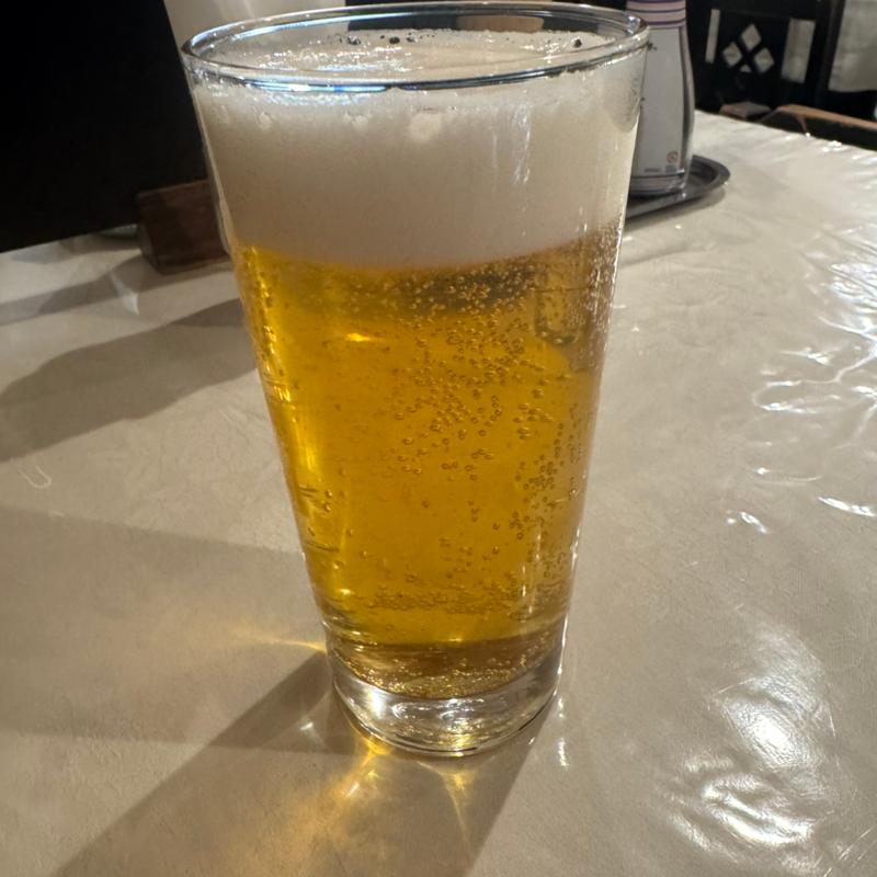 生ビール(アサヒ)(たつみ亭)