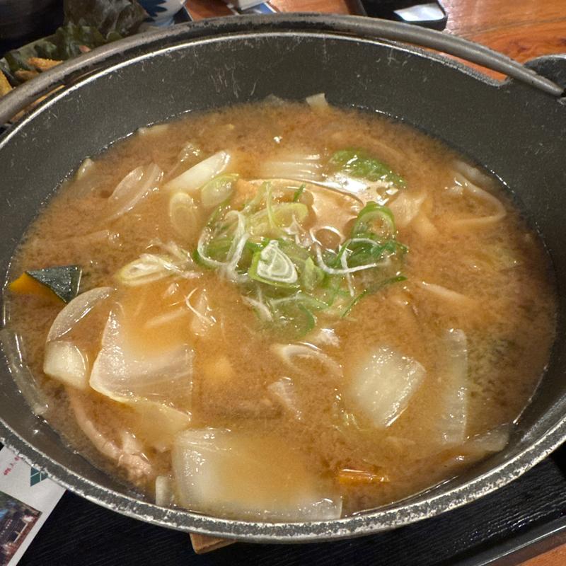 豚肉ほうとう(郷土料理　庄ヤ （しょうや）)