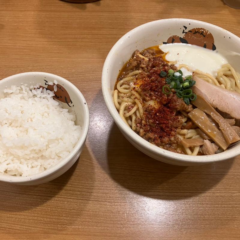 広東風チーズ麻婆まぜそば 白めし付き (限定)(らーめんかいじ 泉店)