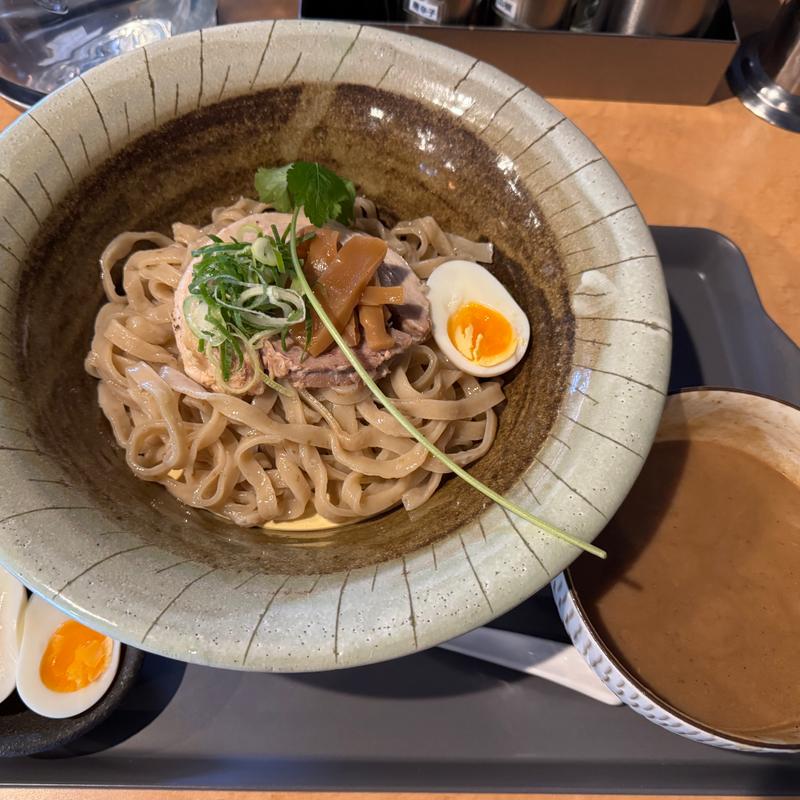 白湯つけ麺（濃厚豚鶏魚介）(麺屋もりき 生駒店)