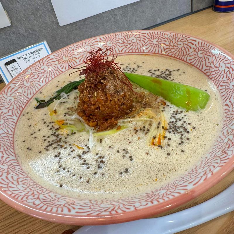 船引式担々麺(麺やえねる)