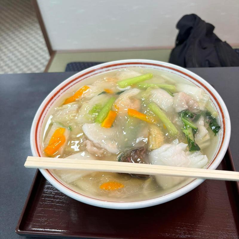 五目あんかけラーメン 塩(呂望 岱山亭 （ロボウ タイザンテイ）)