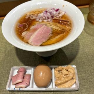 鴨らーめん（上）(らーめん鴨to葱　イイトルミネ新宿店)
