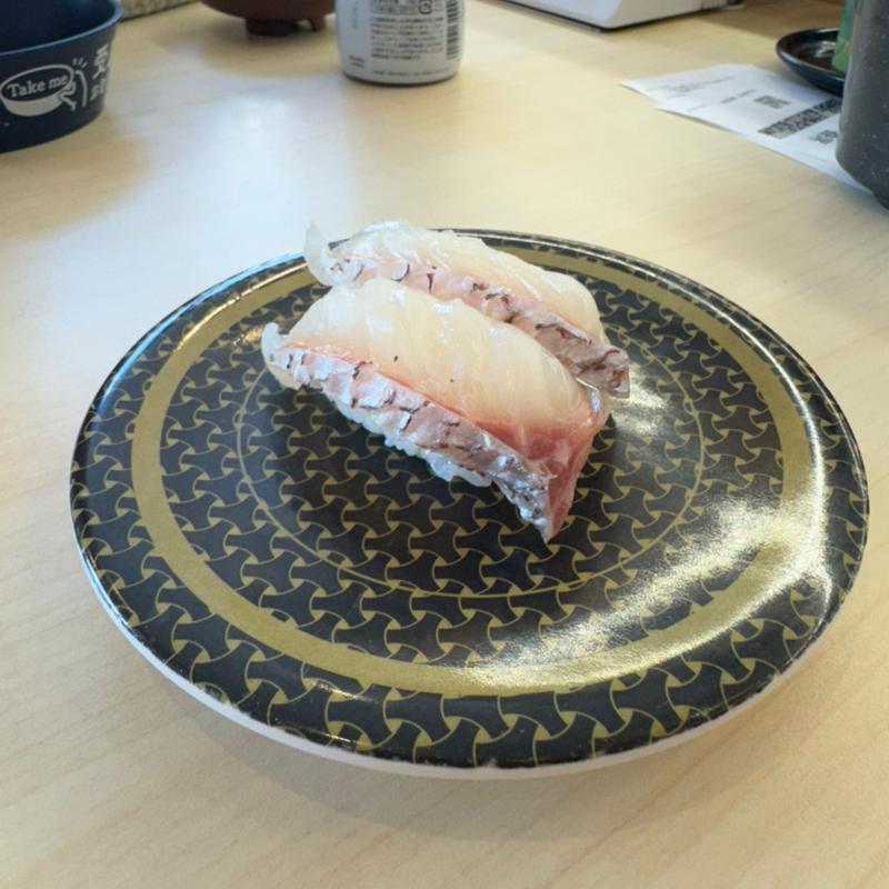 活〆まだい(はま寿司 南船橋店)