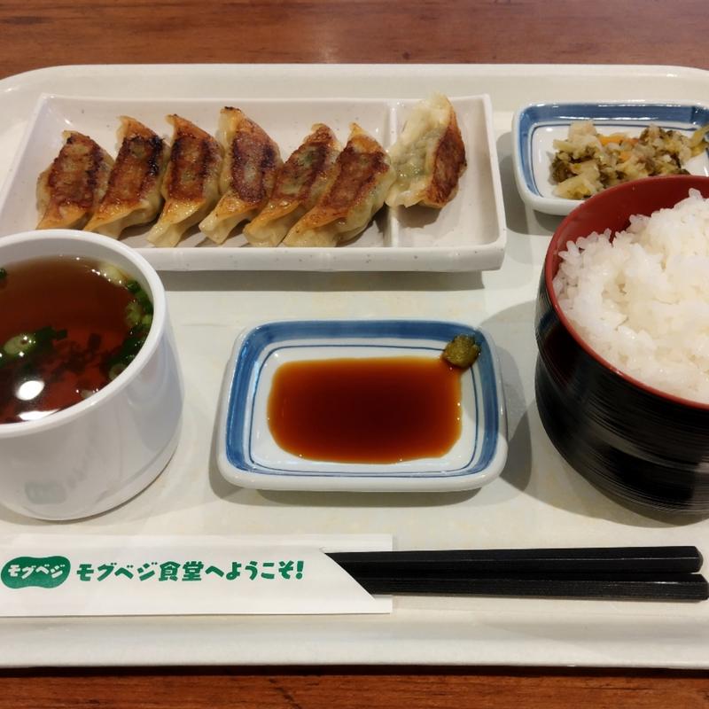 ぎょうざ7個定食 大盛りごはん(リンガーハット アリオ亀有店)