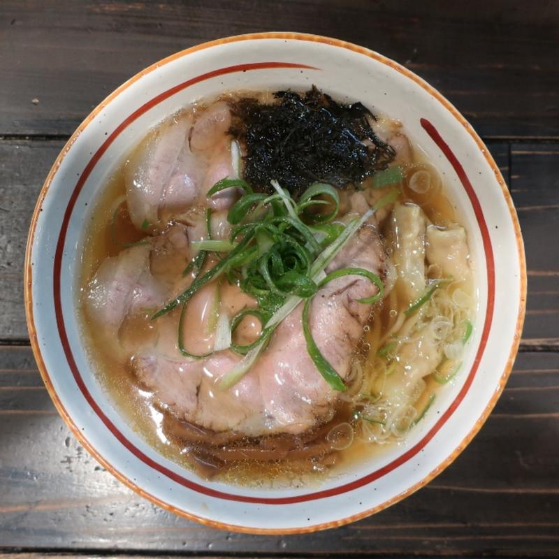 ワンタン龍生麺(醤油)(ラーメン専門店 えんまん)