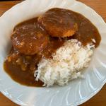 コロッケカレー（サラダ付）(カレー&ハンバーグ ヤマト 那珂川本店)