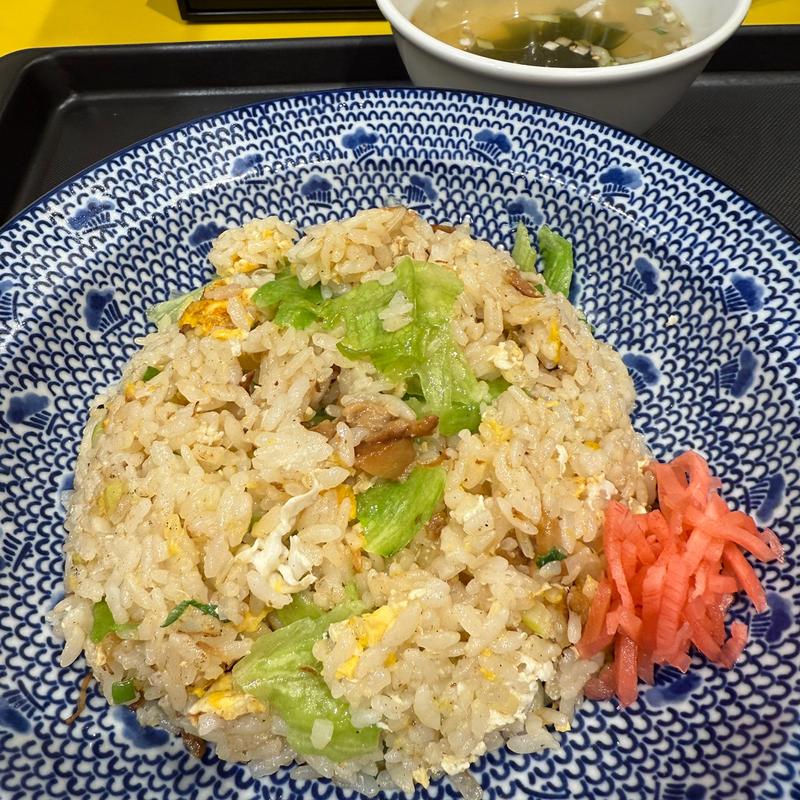 レタス炒飯(松軒中華食堂 千歳船橋店)
