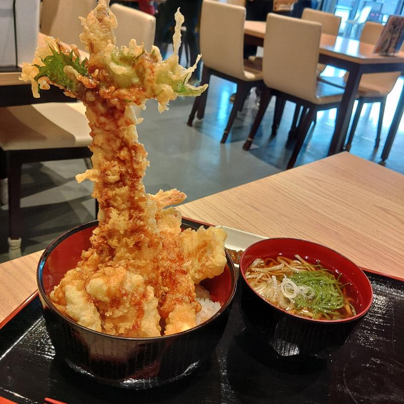 高田松原 奇跡の一本松天丼(まつばら食堂)