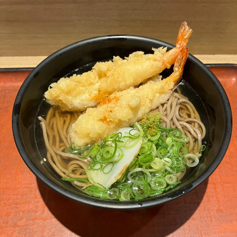 海老天そば(麺家 大阪みどう)