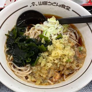 冷やしたぬき蕎麦