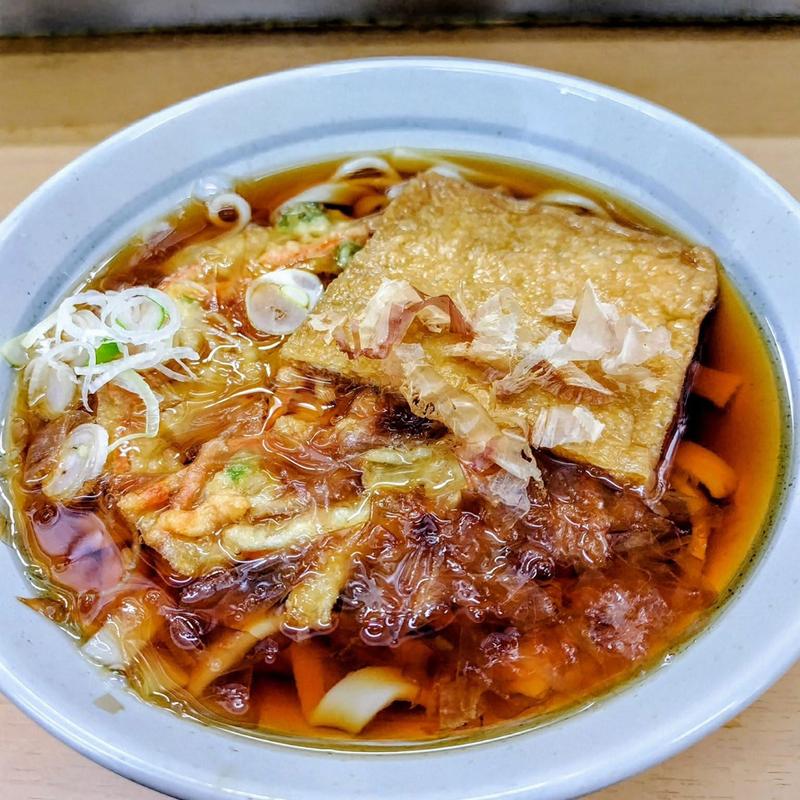 桜エビのせかき揚げきしめん(爽亭  JR池袋駅中央口（改札内）)