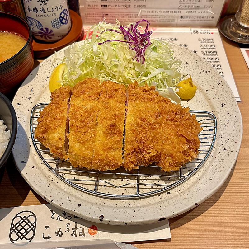 特上ロースかつ(とんかつ 目黒こがね)