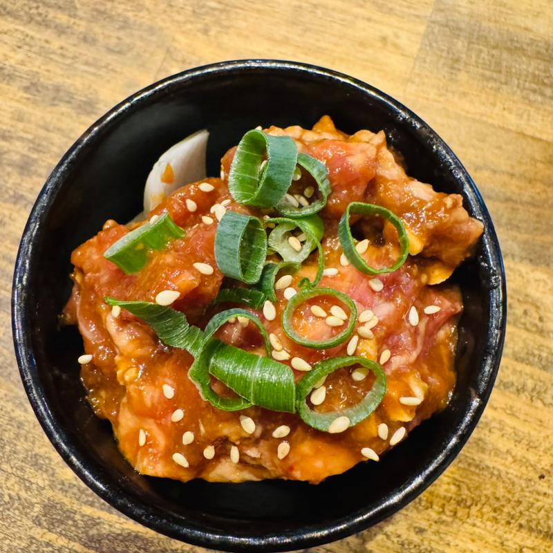 壺漬けガーリックハラミ(焼肉酒場ともさんかく 船橋店)