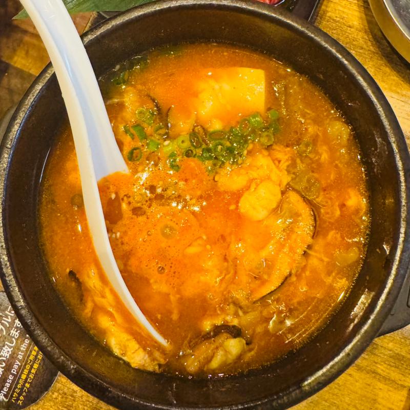 カルビスープ(焼肉酒場ともさんかく 船橋店)