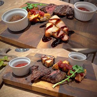 3種盛りミートプレート(仙台キッチン SENDAI KITCHEN)