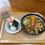 天玉そば　おにぎり(有明食堂（キッチン有明）)