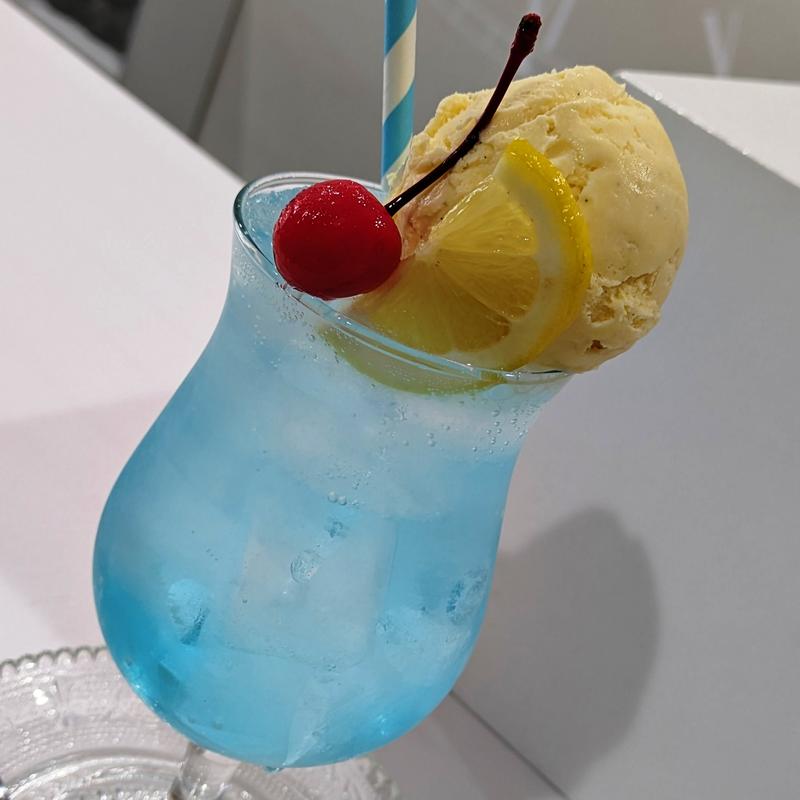 水色のクリアラムネ(8/4のゆきだるま)