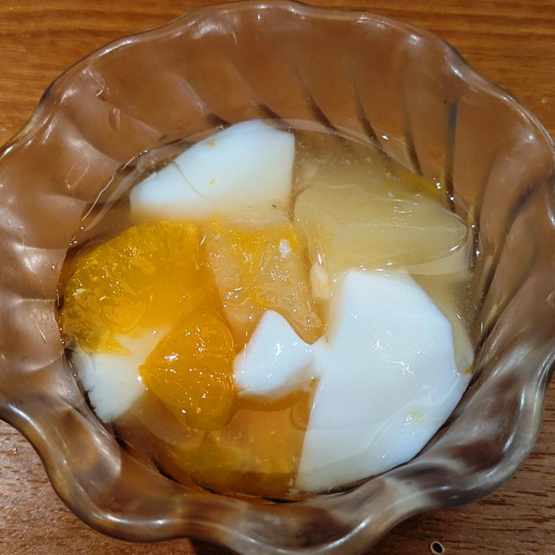 フルーツ杏仁(幸せの焼肉食べ放題 かみむら牧場 京急蒲田第一京浜側道店)