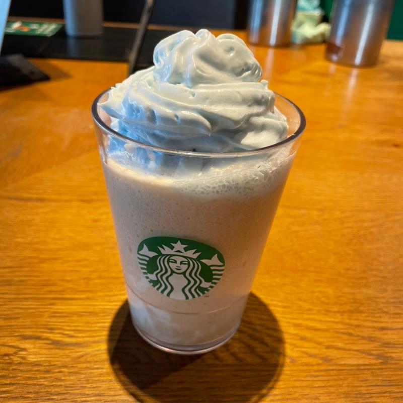 春空 ミルクコーヒー フラペチーノ(スターバックスコーヒー 小平天神店)