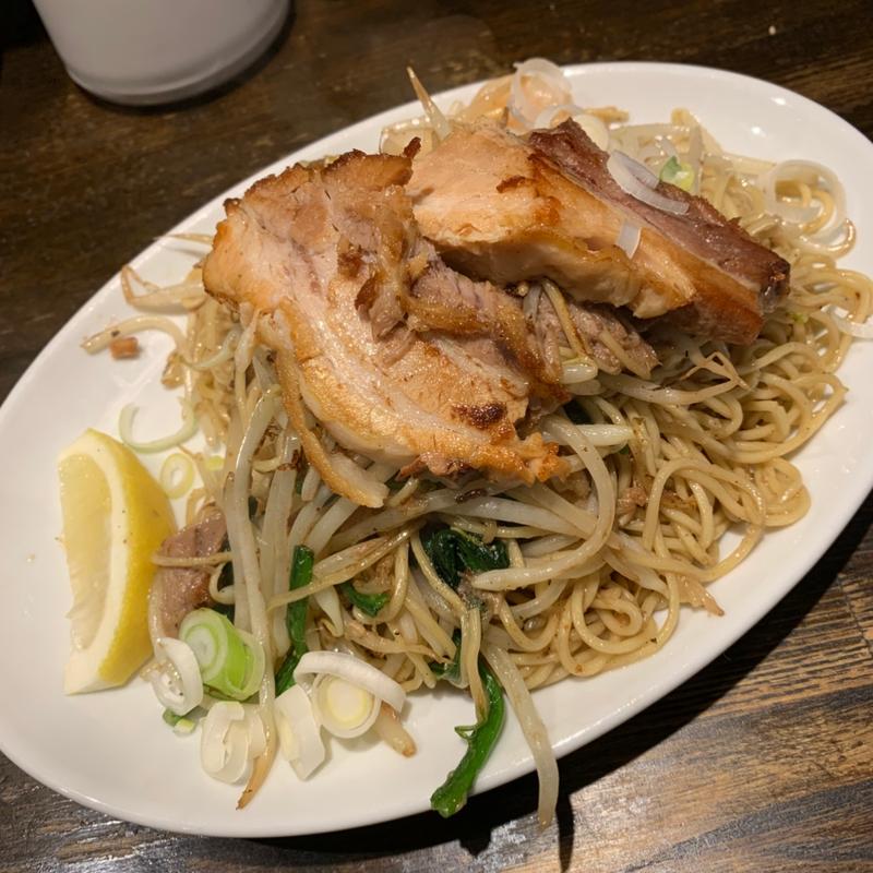 限定エビ塩焼きそば(Heart Restaurant 安ざわ家 本店)