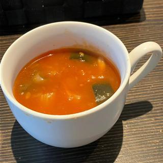 トマトのスープ(Wine&Tabemono PORTO)