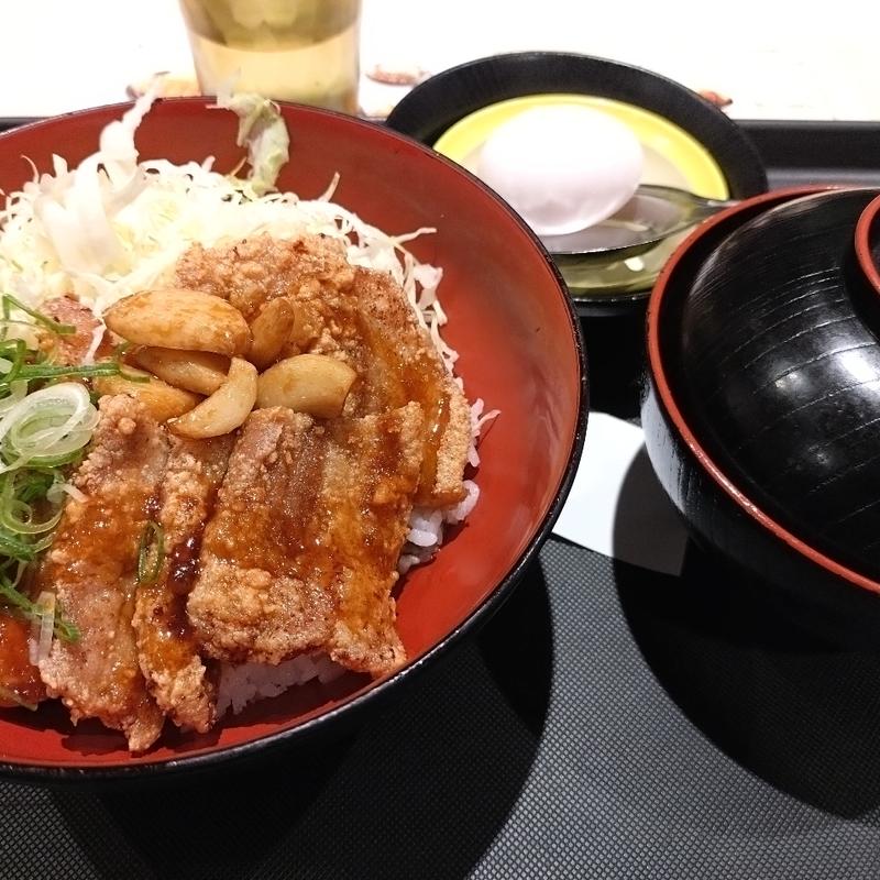 ムートート丼　豚汁セット(松のや　青物横丁店)