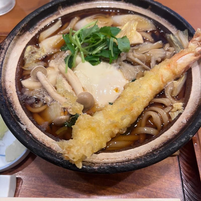 鍋焼きうどん(砂場 （すなば）)