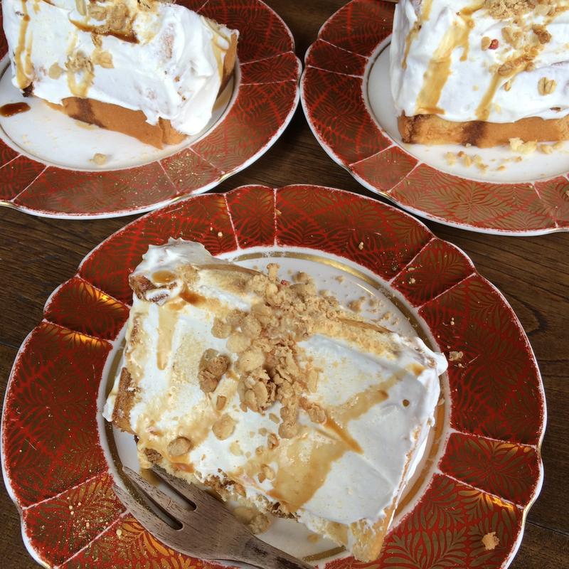 シフォンケーキ(和カフェ茶囲家)