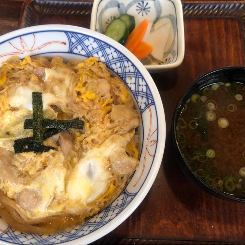 親子丼(そば処 梶ヶ谷 海老民)
