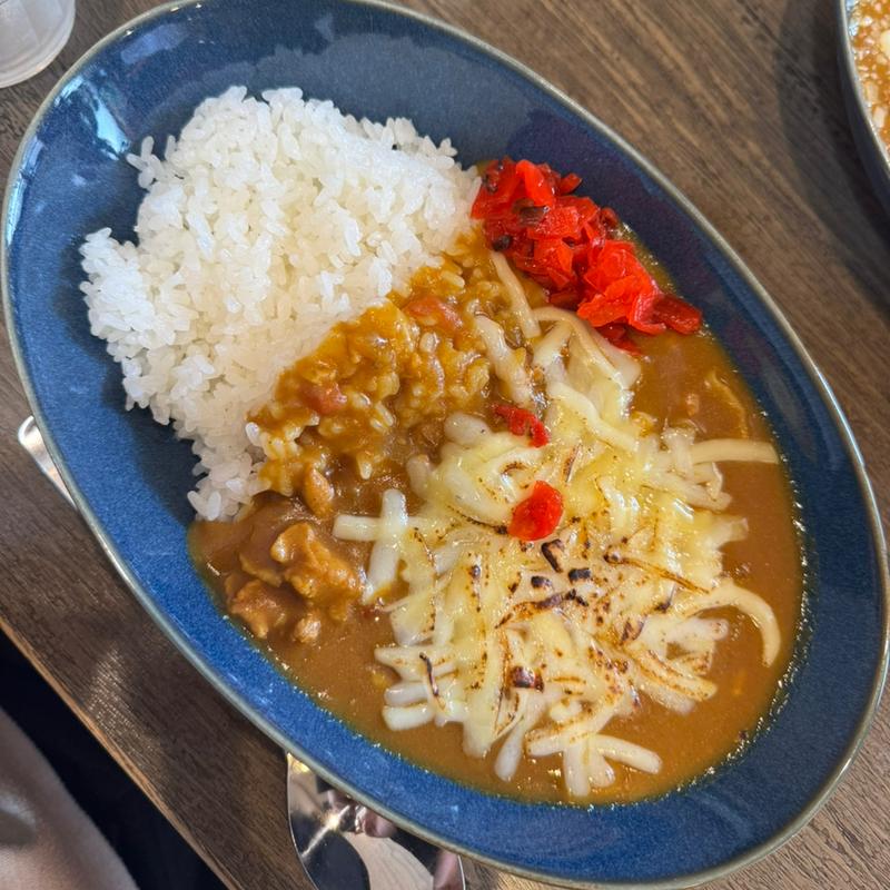 焼きチーズカレー(マリーナ食堂)