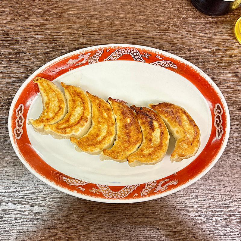 焼き餃子(支那ソバ かづ屋)