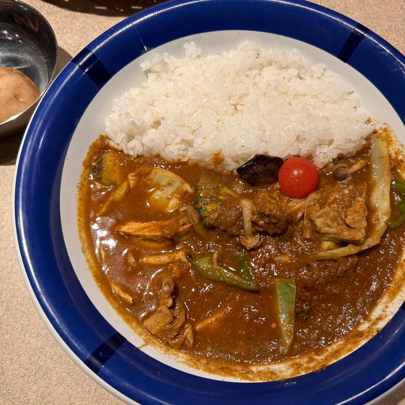 チキン野菜カレー(カリーライス専門店エチオピア 本店)