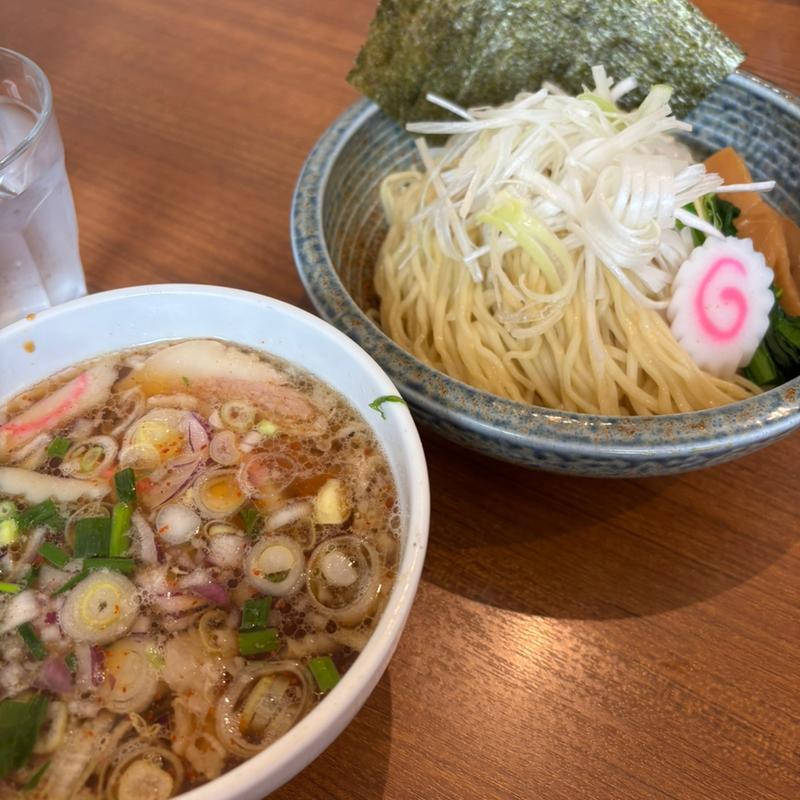平子にぼしつけ麺(麺屋わおん)