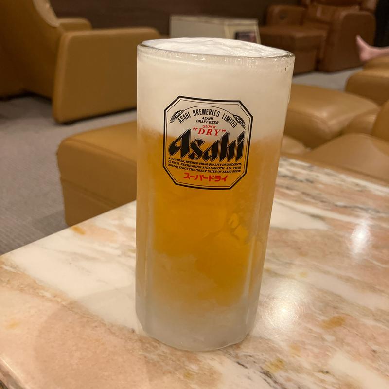 生ビール(カプセルホテル＆サウナ　ジートピア)