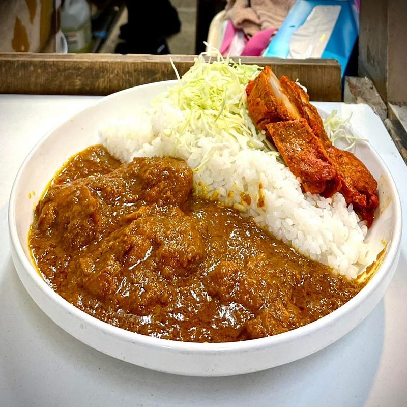 スパイスチキンカレー タンドリーチキン ハーフ(むさしや )