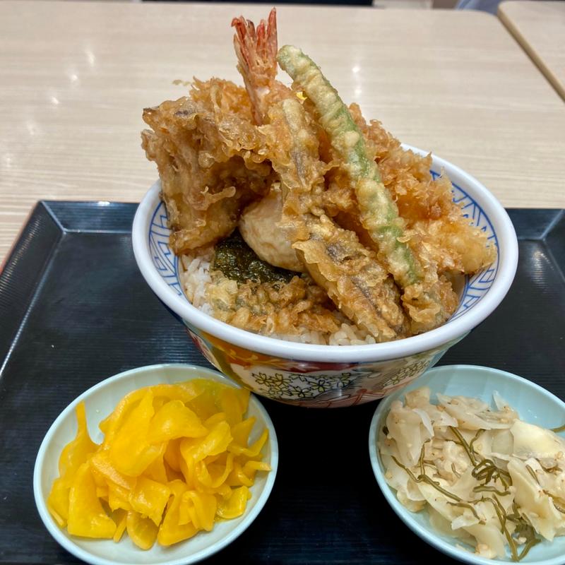 野菜上天丼(日本橋 天丼 金子半之助 ららぽーと豊洲店)