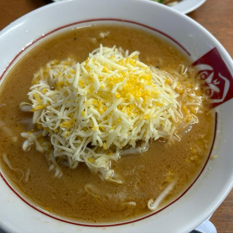 チーズ味噌ラーメン(ラーメンばんだい 大谷田店)