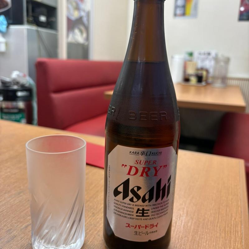 瓶ビール(ラーメンばんだい 大谷田店)
