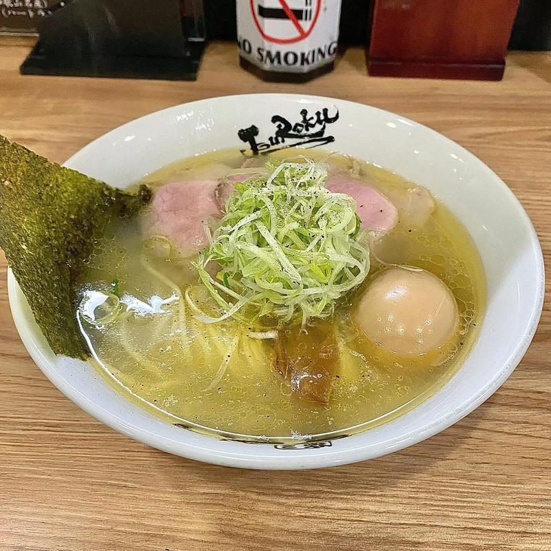 塩ラーメン(麺屋丈六 キーノ和歌山)