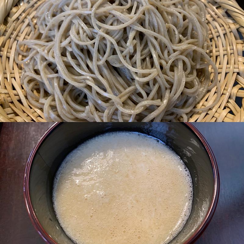 とろろそば(女鳥羽そば （めとばそば）)