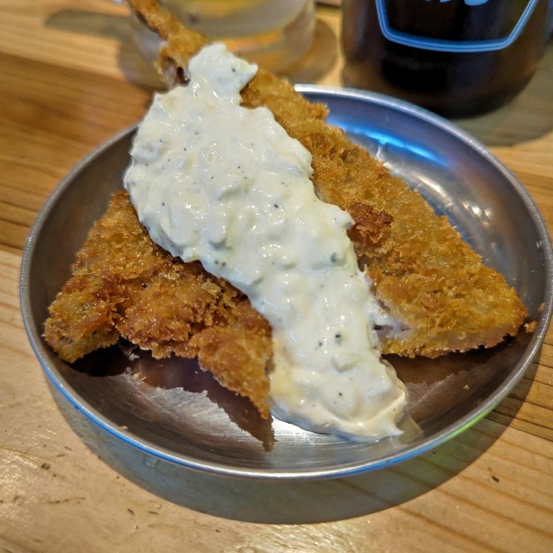 アジフライ(焼売のジョー野毛店)