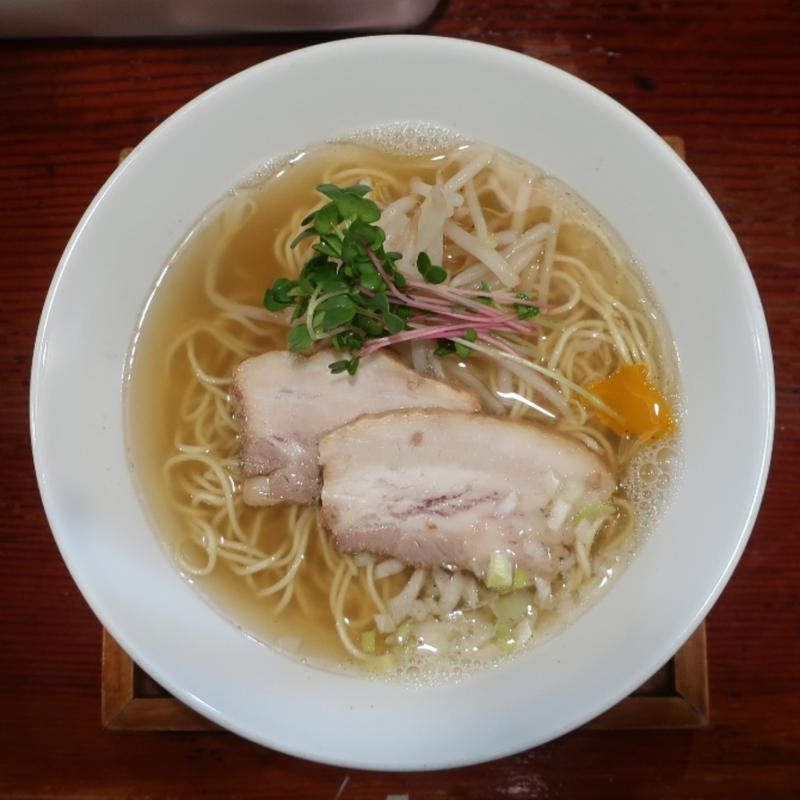 煮干塩ラーメン(麺舎　ヒゲイヌ )