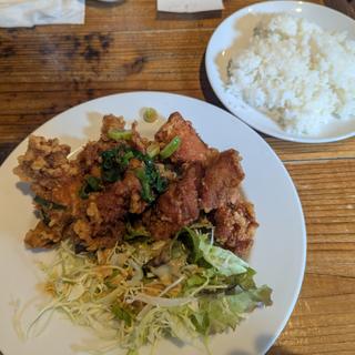大洋軒の唐揚げ定食(イタリア大衆食堂 堂島グラッチェ 福島店 )
