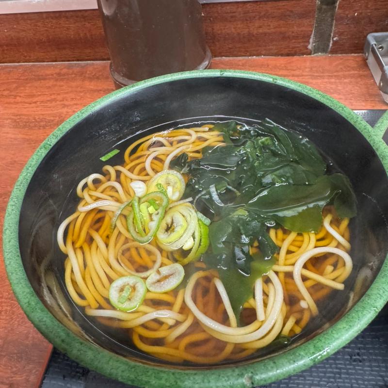 かけそば(そば処 新田毎)