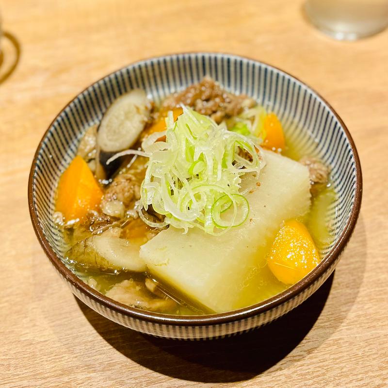 牛すじ塩煮込み(和光 日本酒バル まいかけ)