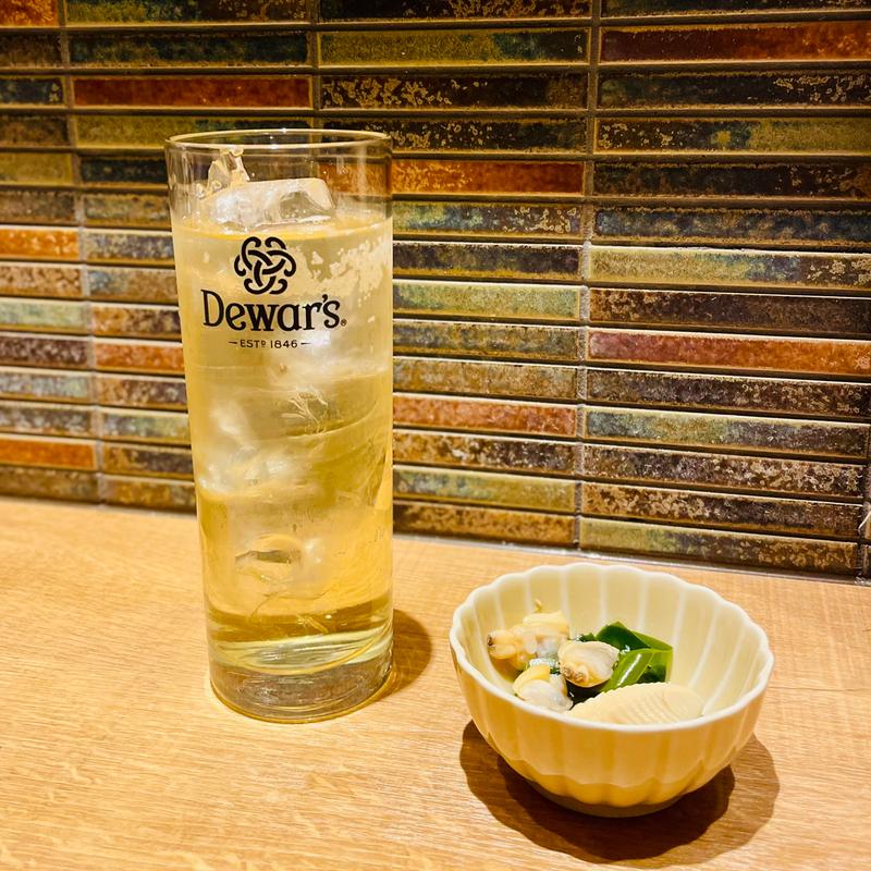 Dewar'sハイボール(和光 日本酒バル まいかけ)