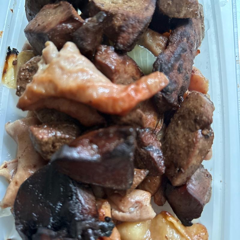 炭火焼ミックスホルモン(塩)(セブン-イレブン さっぽろ創世スクエア店)