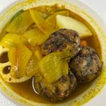 すずらん定食（チキンスープカレー）(札幌市役所地下食堂)